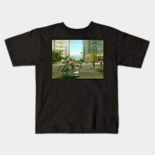 Bute street, Vancouver Canada Kids T-Shirt